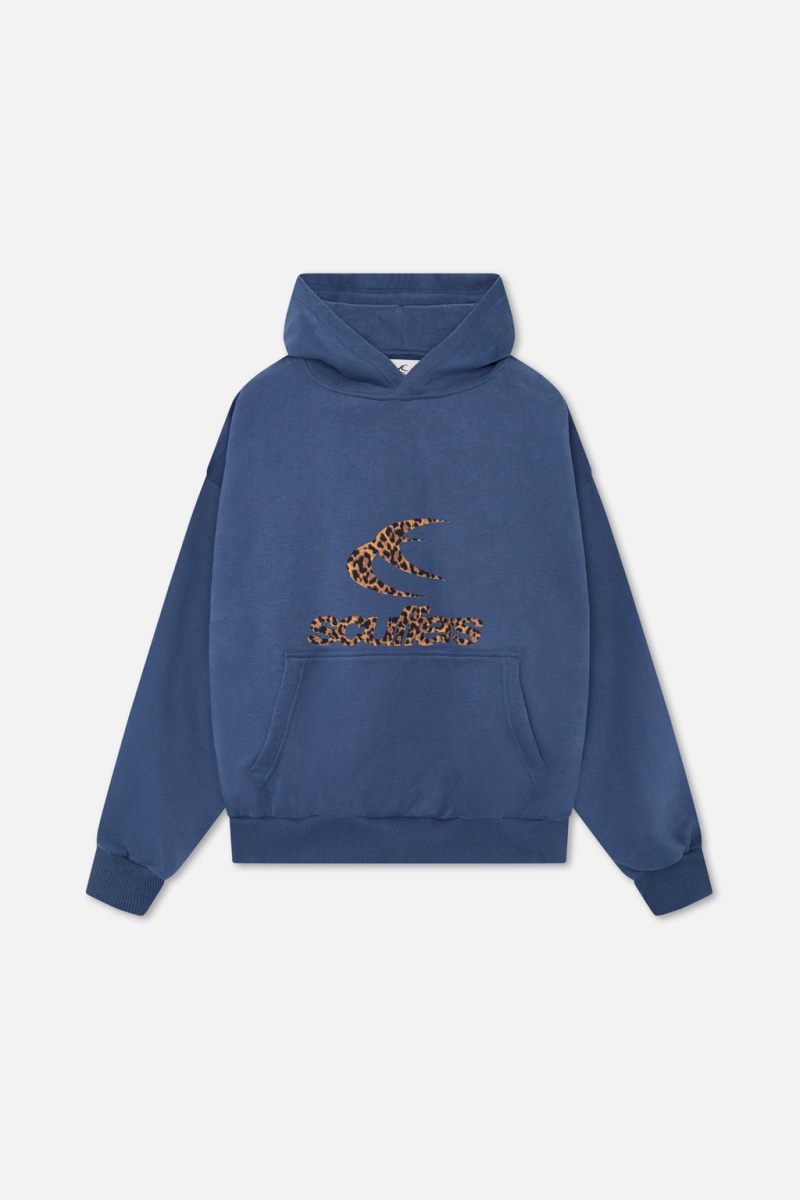 Scuffers Safari Hoodie Blue | US PG841754Q3