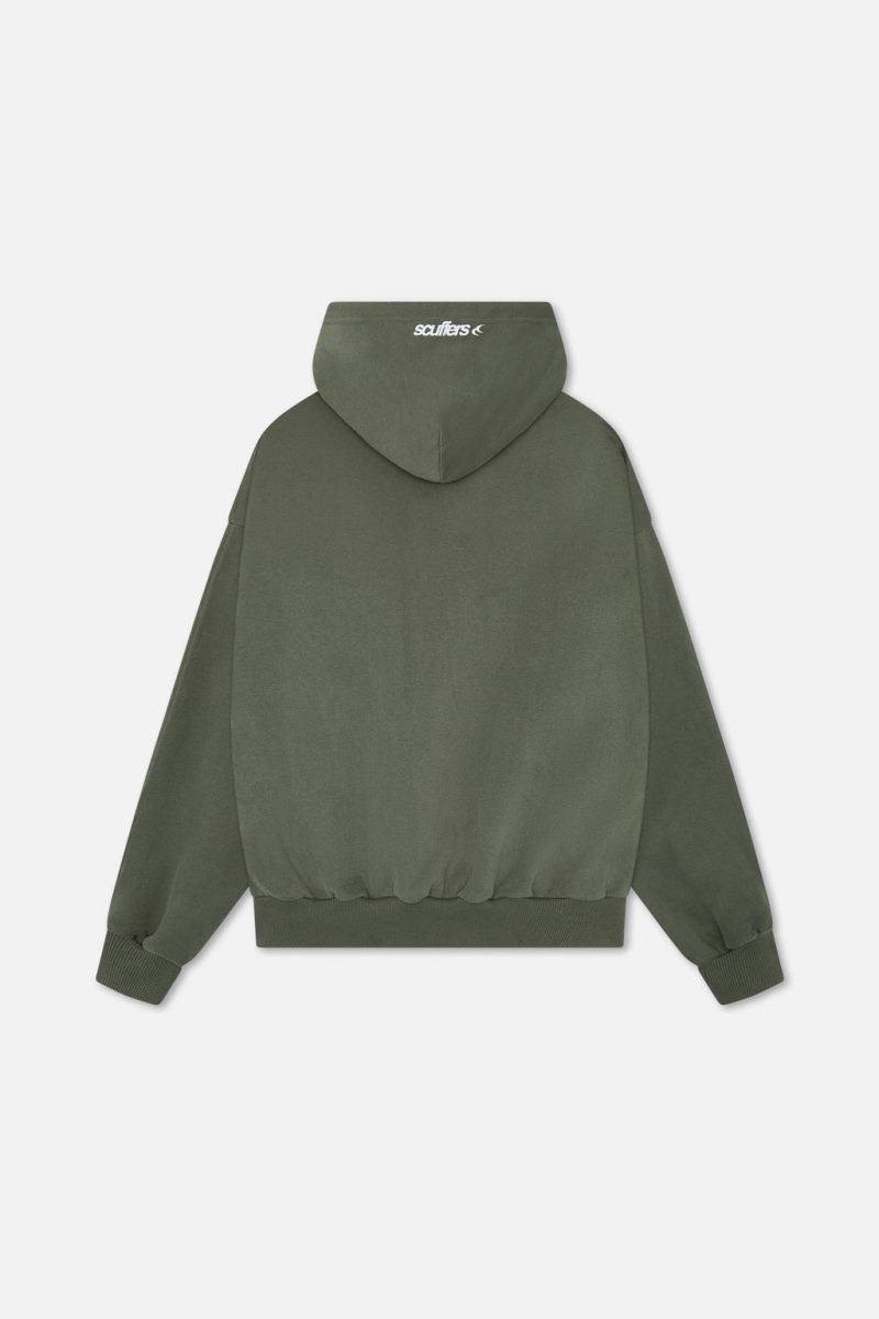 Scuffers Safari Hoodie Green | US AL775367O7