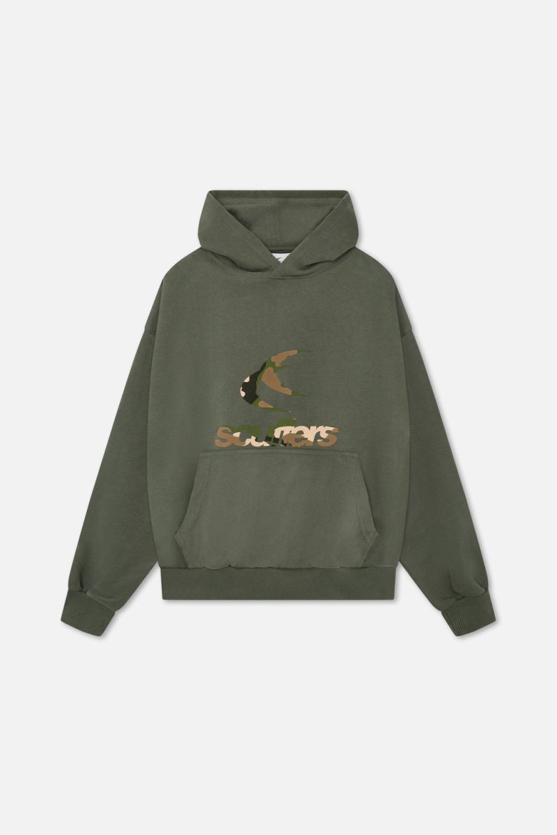 Scuffers Safari Hoodie Green | US AL775367O7