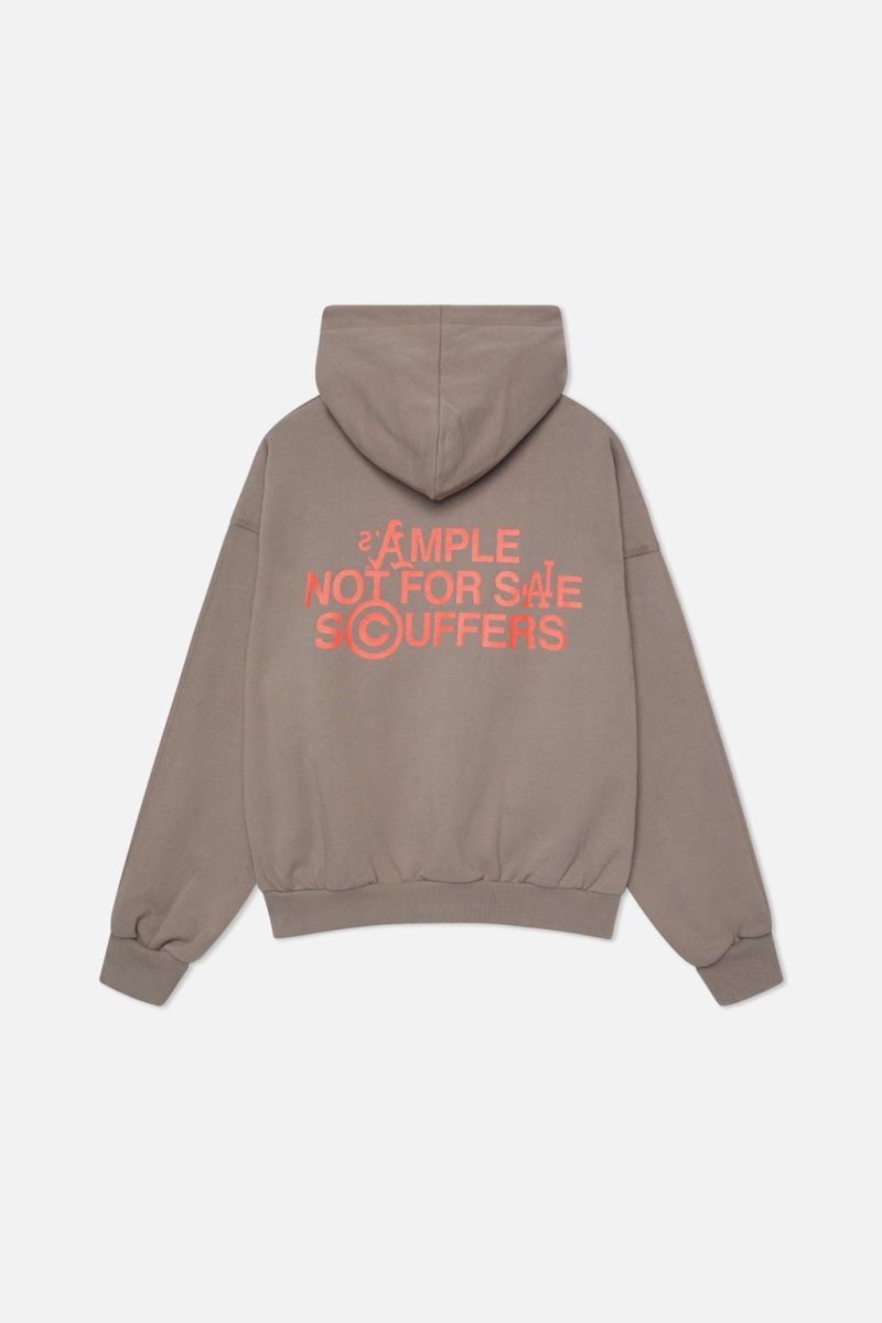 Scuffers Sample Hoodie Brown | US WW965576U3