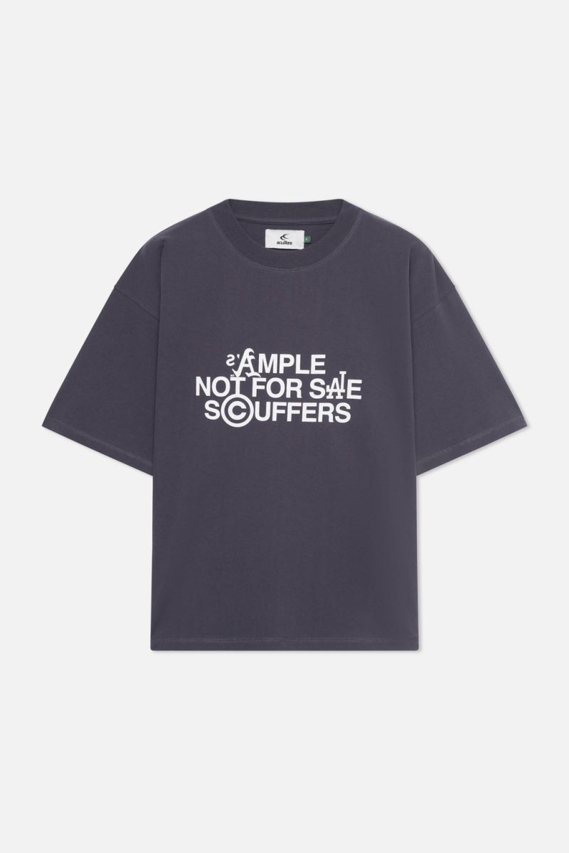 Scuffers Sample T-Shirt Navy | US YC240374K7