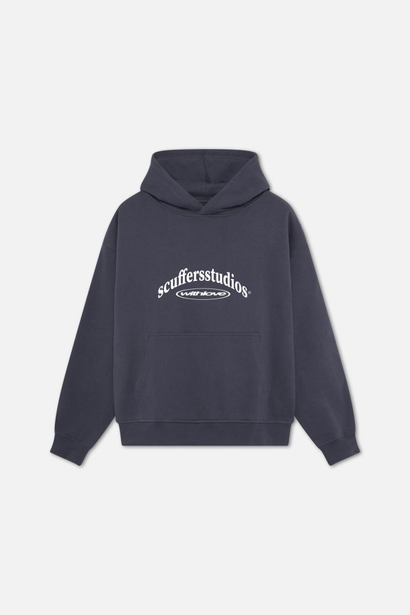 Scuffers Scuffersstudios Hoodie Navy | US YR832413N1