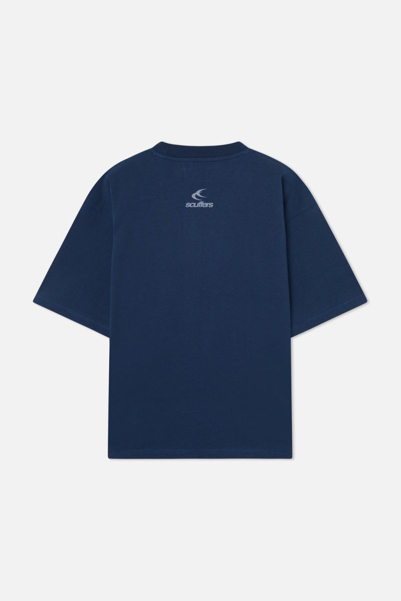 Scuffers Shyne T-Shirt Blue | US WZ840834S1