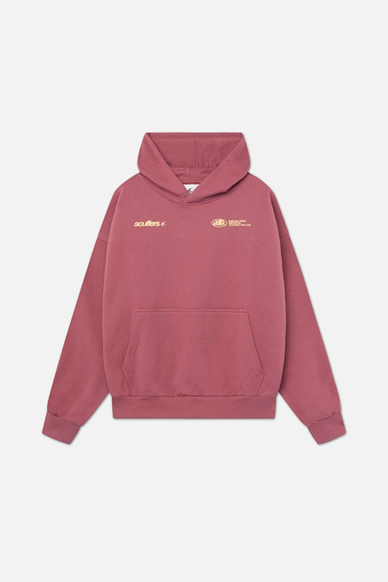 Scuffers Sign Hoodie Burgundy | US CR784338L1