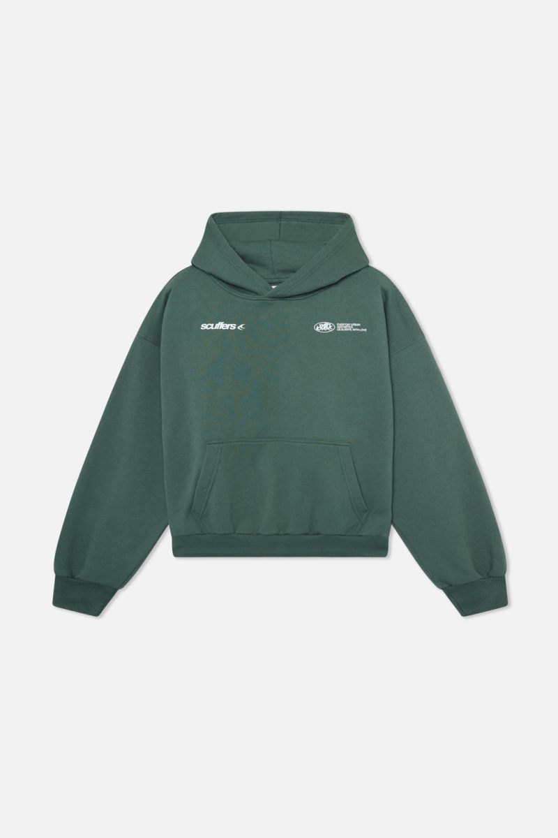 Scuffers Sign Hoodie Green | US TC998859Z9