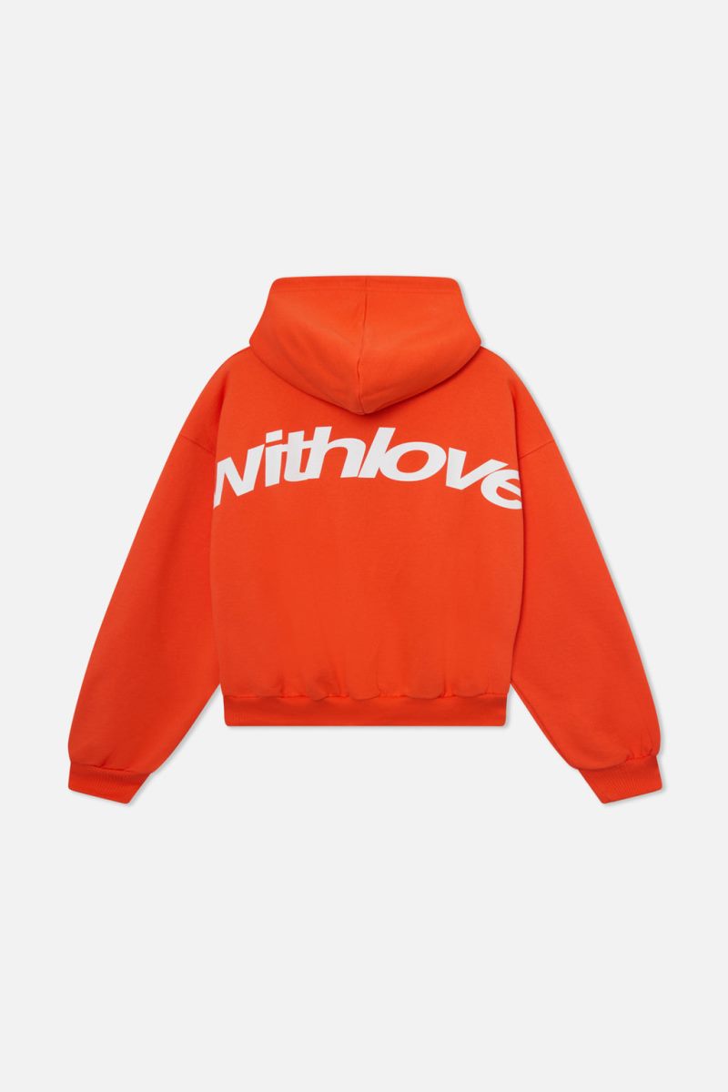 Scuffers Sign Hoodie Orange | US HI070567A2