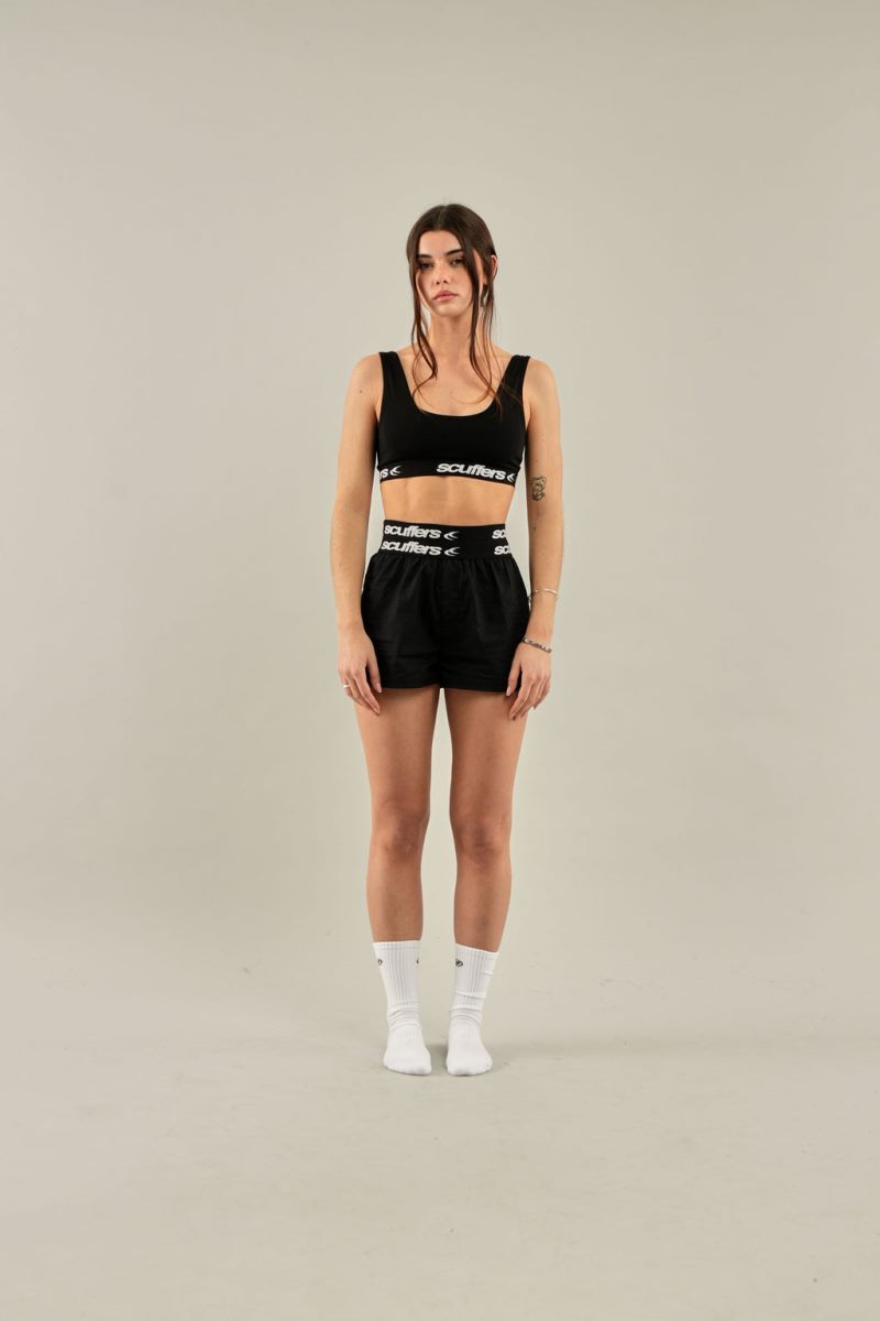 Scuffers Sports Bra Underwear Black | US RZ326732P1