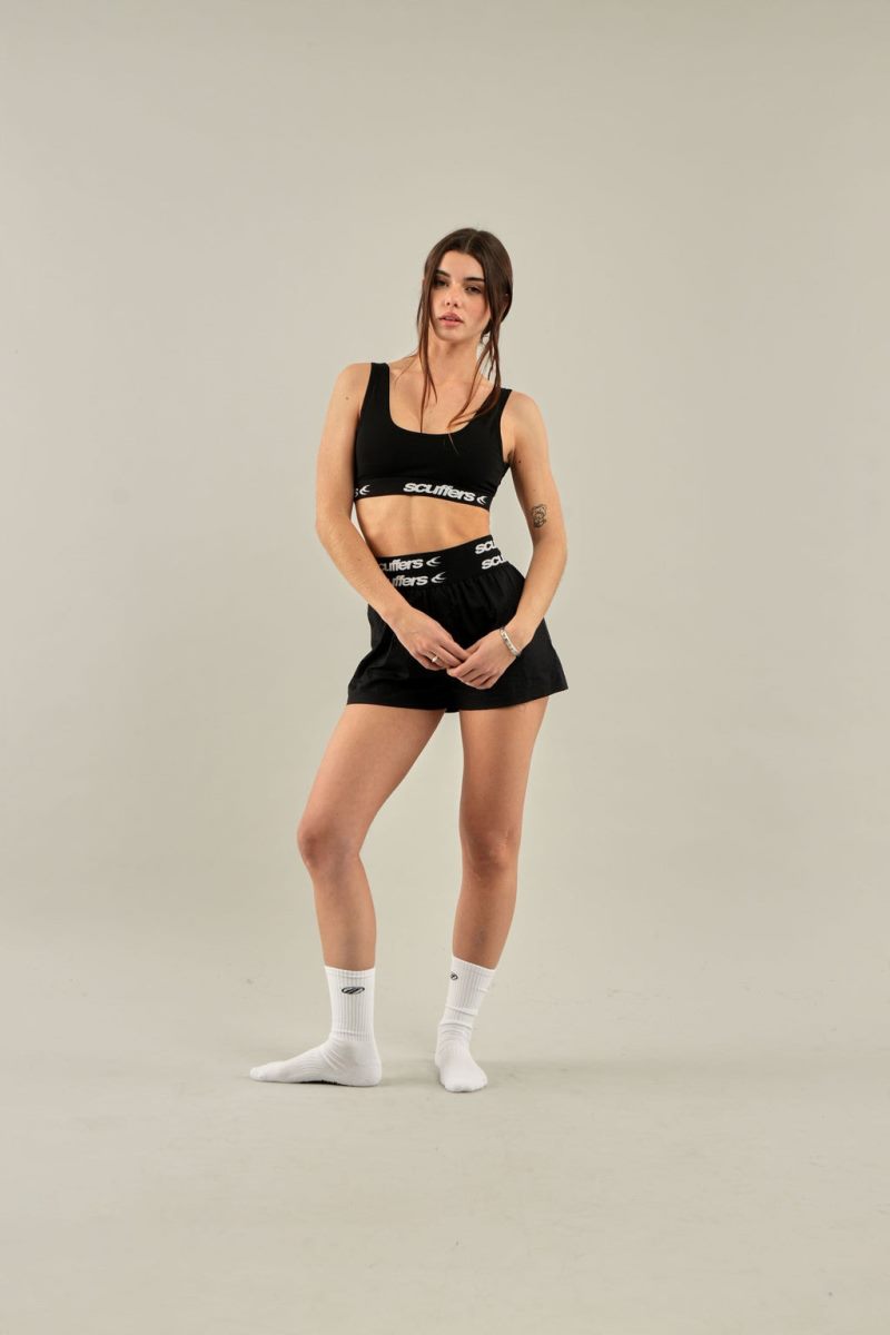 Scuffers Sports Bra Underwear Black | US RZ326732P1