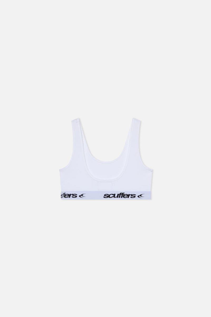 Scuffers Sports Bra Underwear White | US TD931873T0