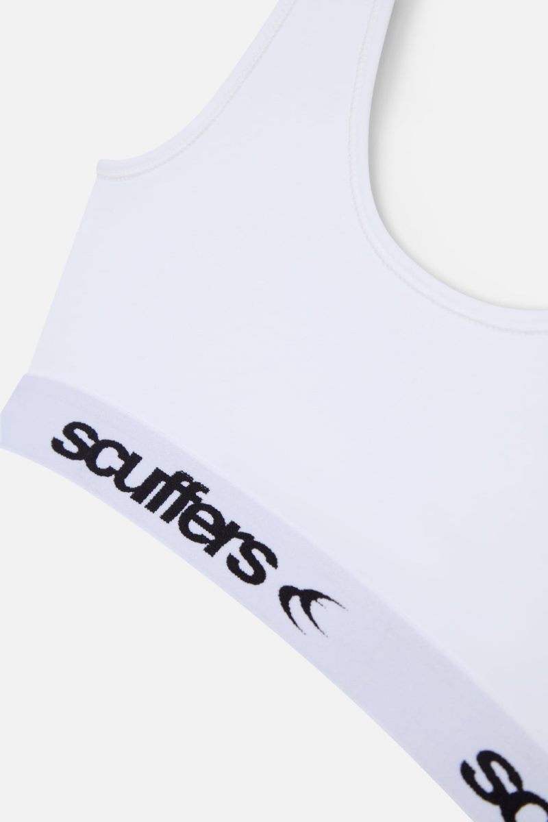 Scuffers Sports Bra Underwear White | US TD931873T0