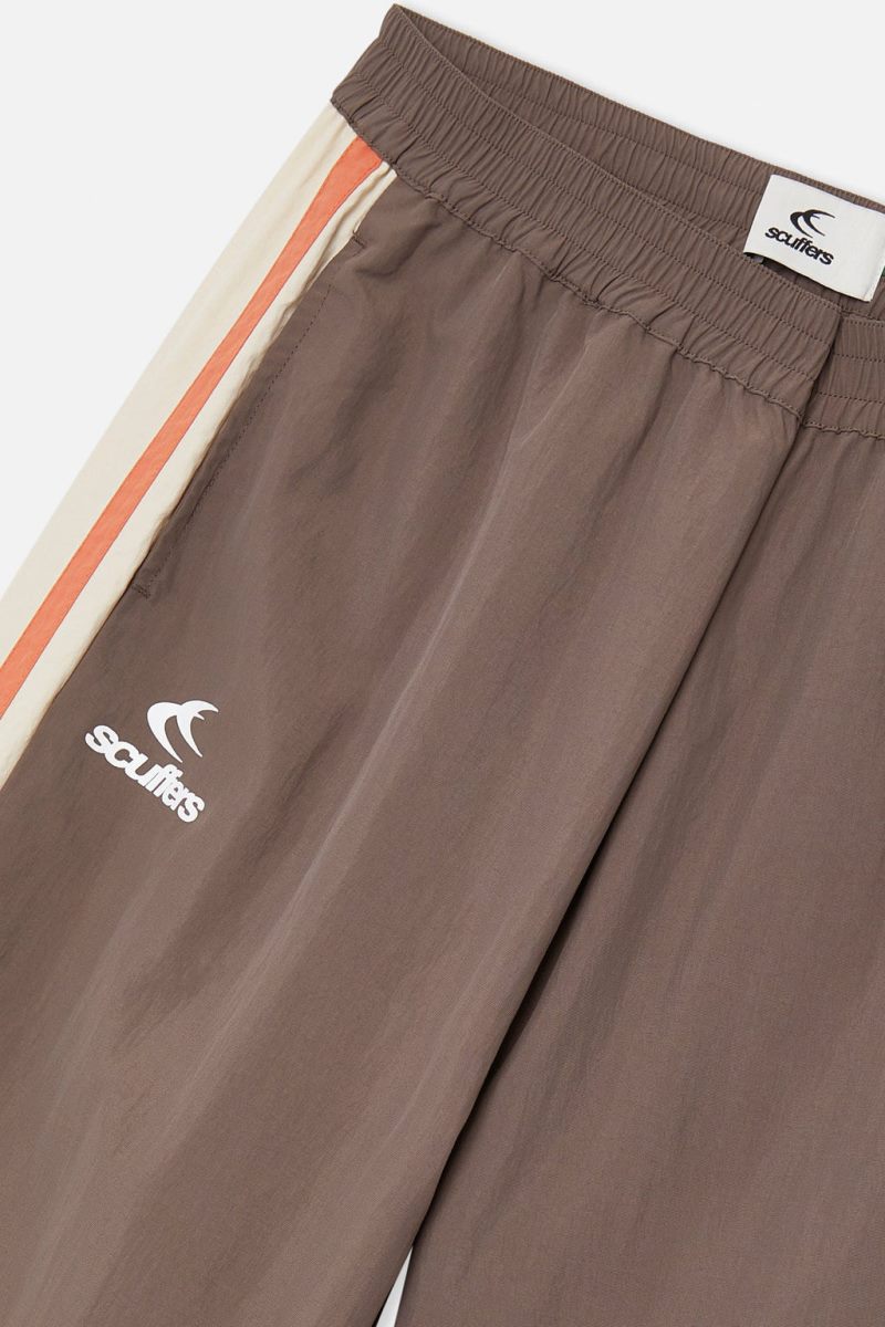 Scuffers Sports Tech Pants Brown | US WW865696K7