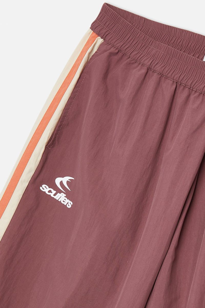 Scuffers Sports Tech Pants Burgundy | US MC888838F6