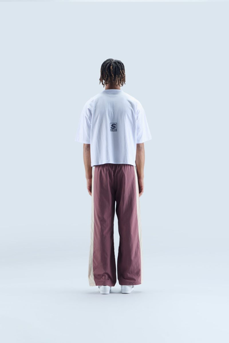 Scuffers Sports Tech Pants Burgundy | US MC888838F6