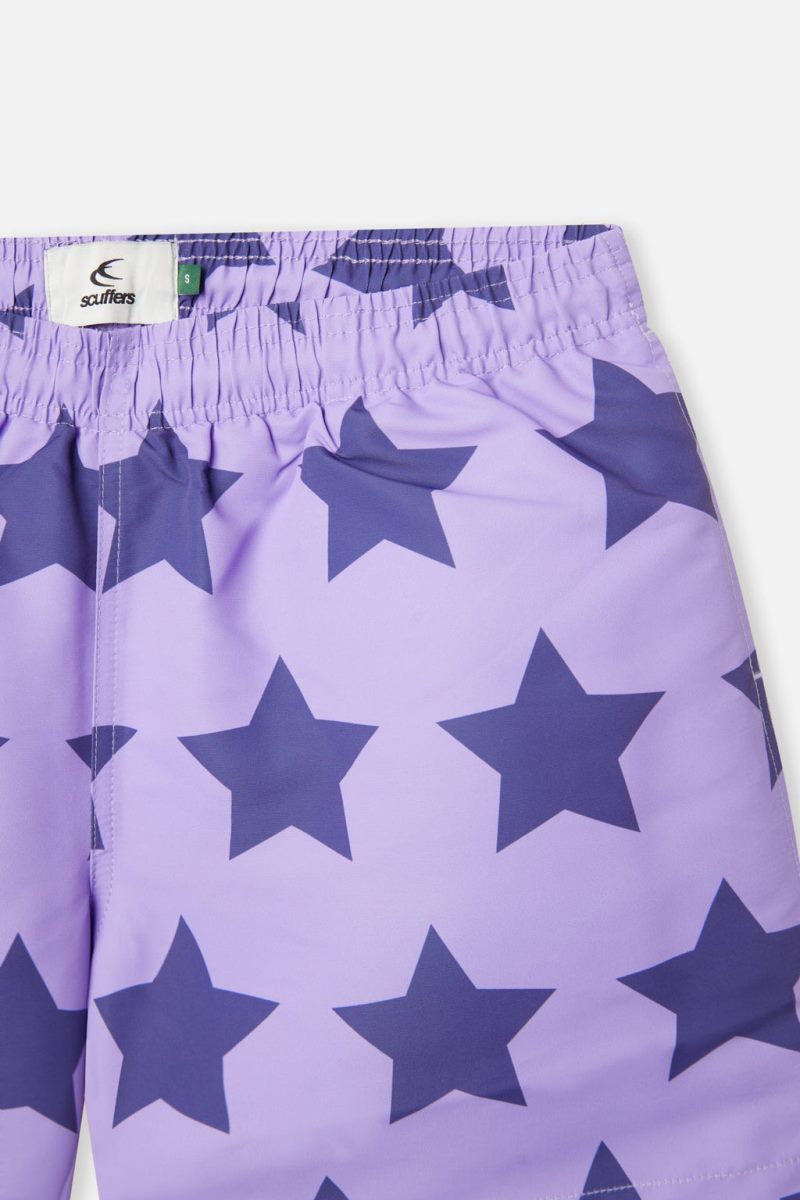 Scuffers Stars Swimwear Purple | US RJ225082Y2