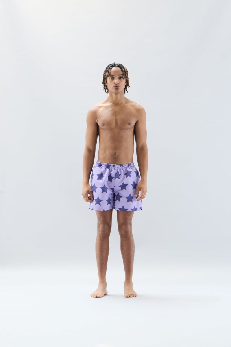 Scuffers Stars Swimwear Purple | US RJ225082Y2