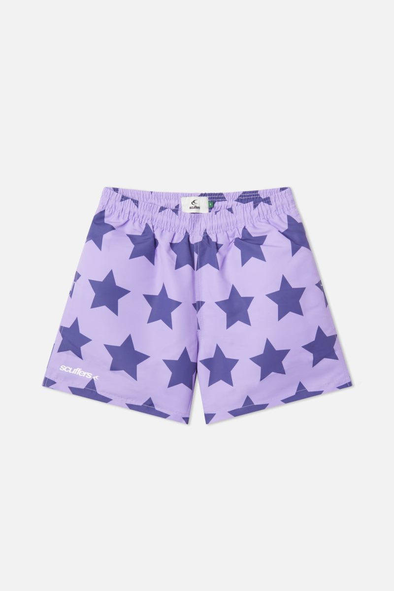 Scuffers Stars Swimwear Purple | US RJ225082Y2