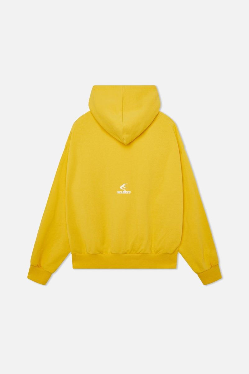 Scuffers Startie Hoodie Yellow | US CU035653Q1