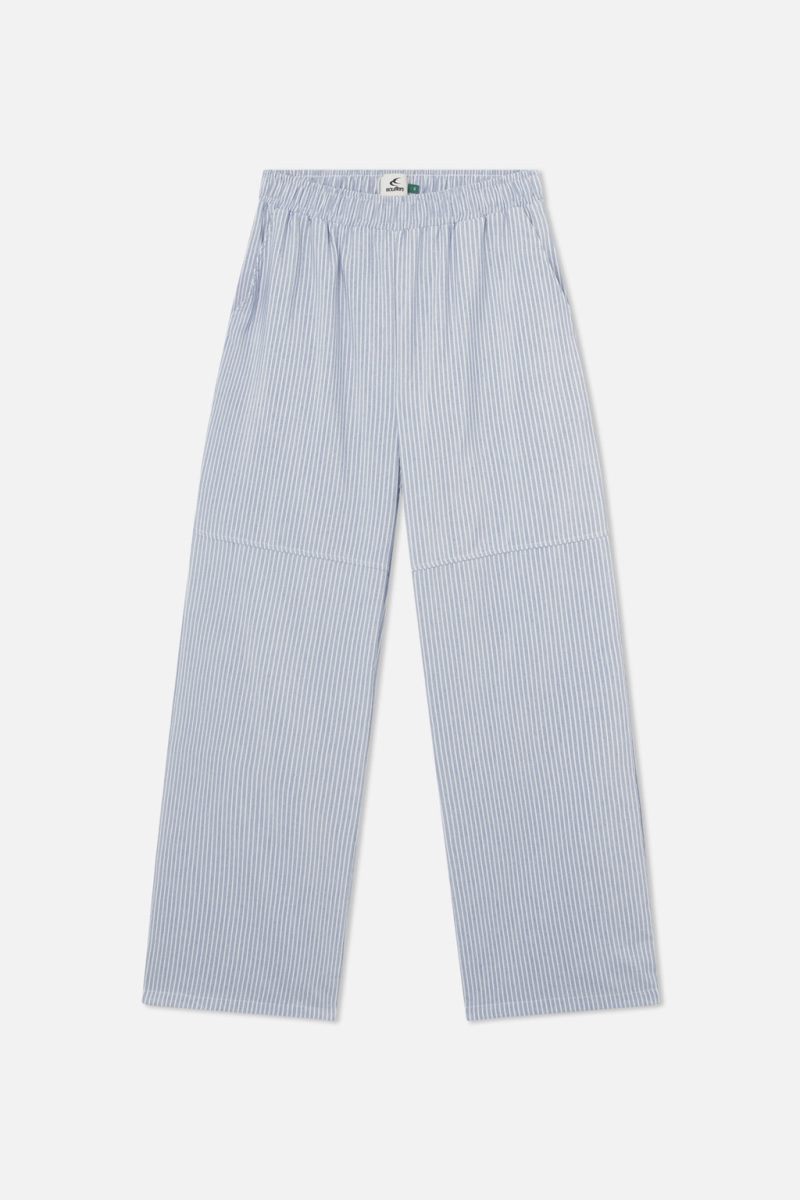 Scuffers Striped Pants Blue | US DY929982X7