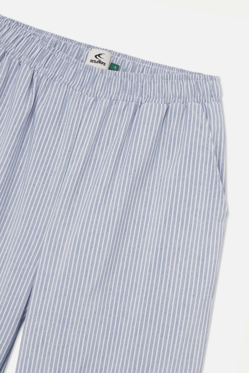 Scuffers Striped Pants Blue | US DY929982X7