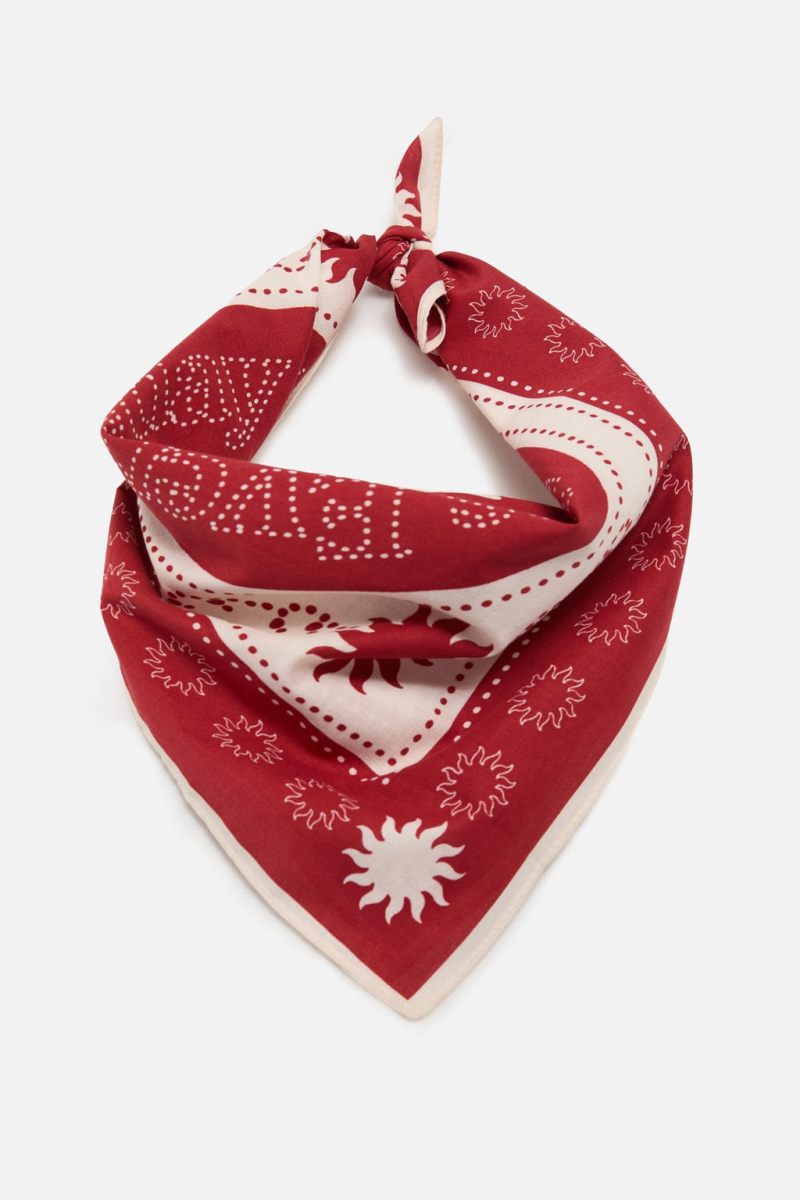 Scuffers Sunflower Bandana Red | US GL139483I2