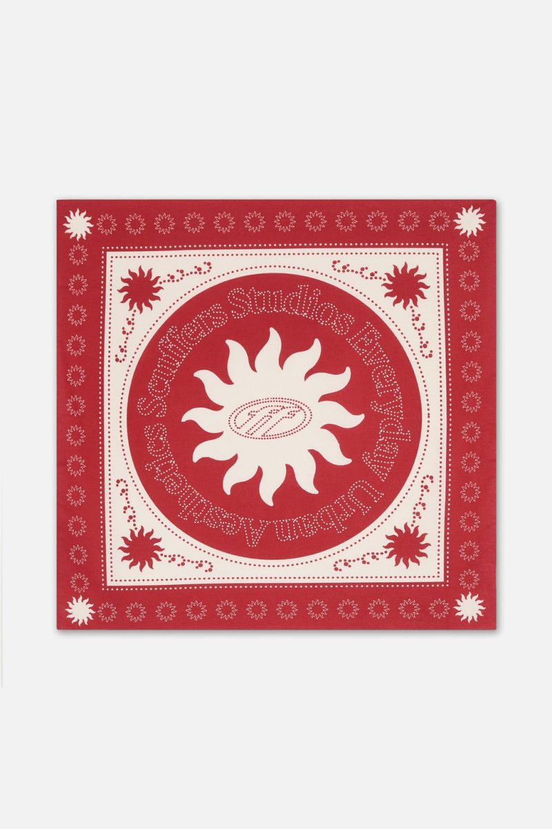 Scuffers Sunflower Bandana Red | US GL139483I2