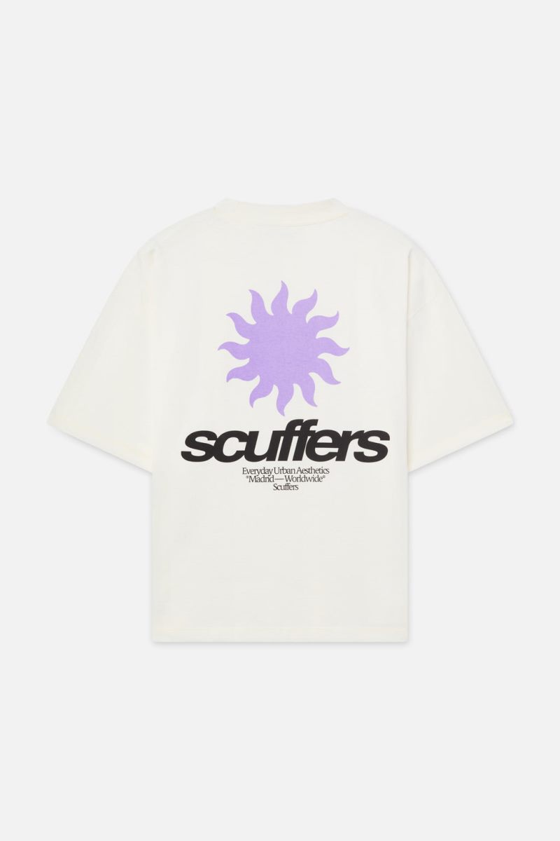 Scuffers Tarifa T-Shirt Beige | US PI013131V4