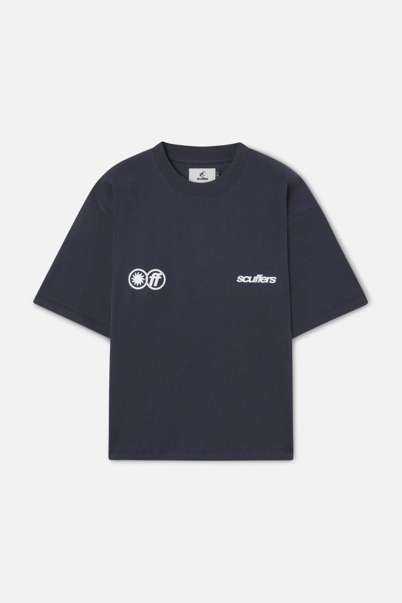 Scuffers Tarifa T-Shirt Navy | US YP701580K0