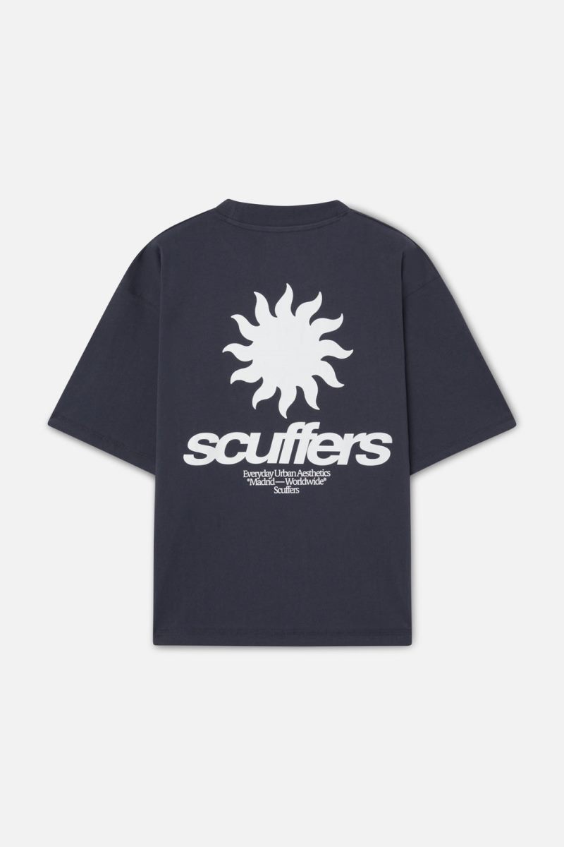 Scuffers Tarifa T-Shirt Navy | US YP701580K0