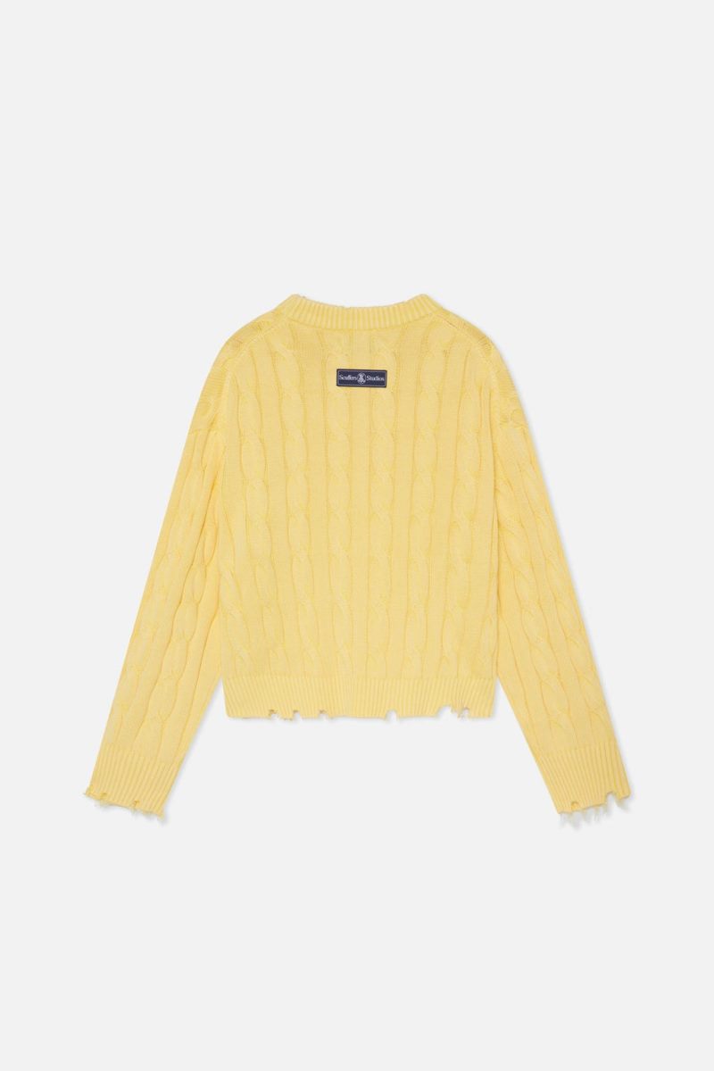 Scuffers Trench Jersey Yellow | US XU608010E9