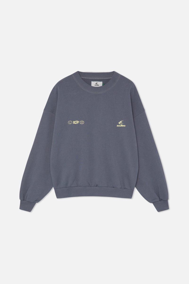 Scuffers Universal Crewneck Grey | US FG004120W4