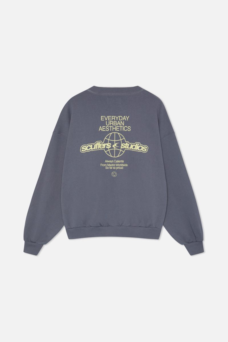 Scuffers Universal Crewneck Grey | US FG004120W4