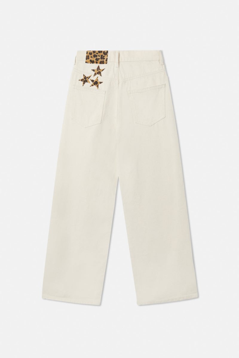 Scuffers WB Jumbo Pants Beige | US DY051045X6