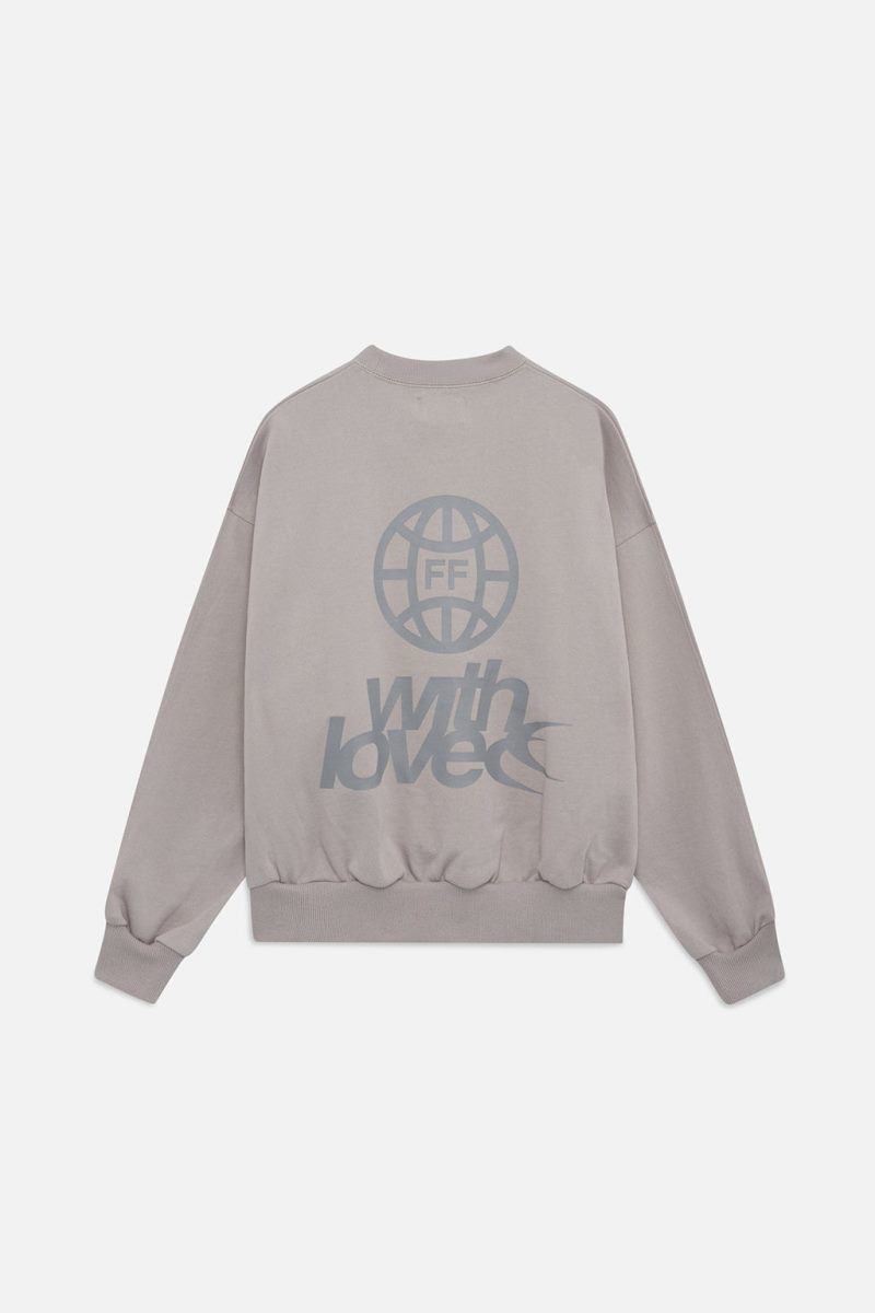 Scuffers WLW Crewneck Grey | US JK038763L5