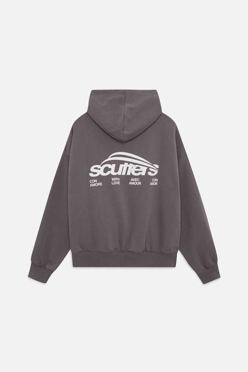 Scuffers With Loves Hoodie Blue | US JJ107260L2